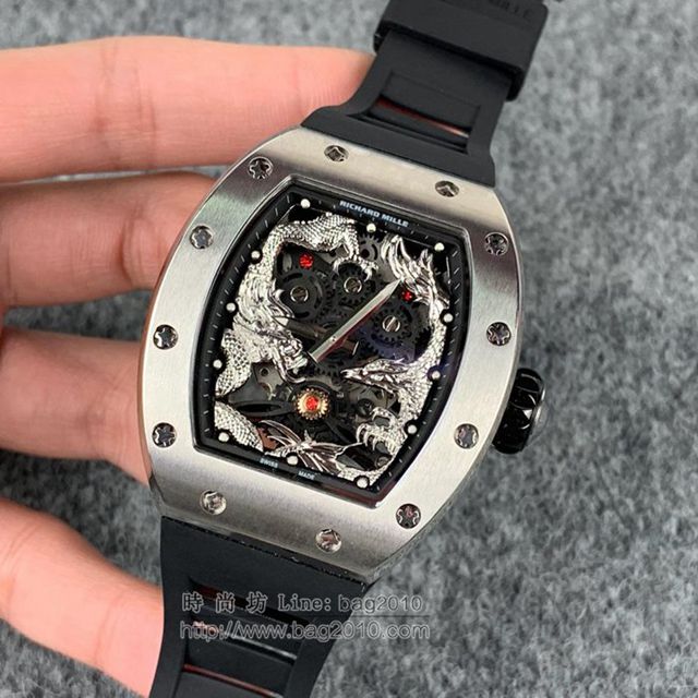RichardMille手錶 RM57-01龍飛鳳舞系列 理查德米勒機械男表 理查德米勒高端男士腕表  hds1515